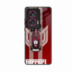 Ferrari Racing Legacy Glass Case For Motorola G85 5G
