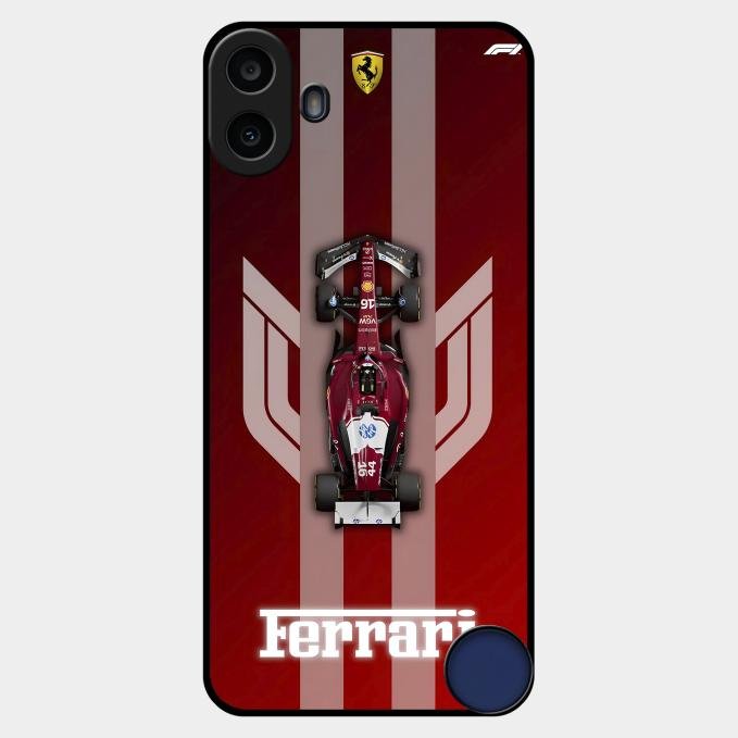 Ferrari Racing Legacy Glass Case For Nothing Cmf Phone 1