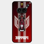 Ferrari Racing Legacy Glass Case For Nothing Phone 2A Plus