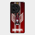 Ferrari Racing Legacy Glass Case For Oneplus 12R 5G
