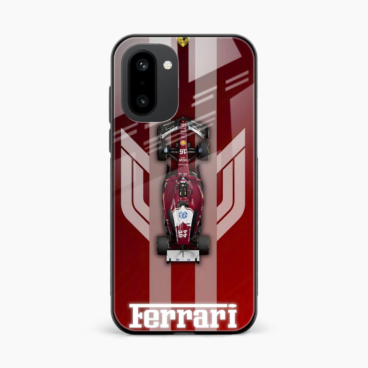 Ferrari Racing Legacy Glass Case For OnePlus 15R 5G