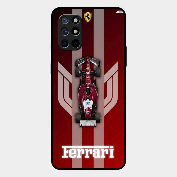 Ferrari Racing Legacy Glass Case For Oneplus 8T