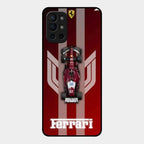 Ferrari Racing Legacy Glass Case For Oneplus 9R 5G