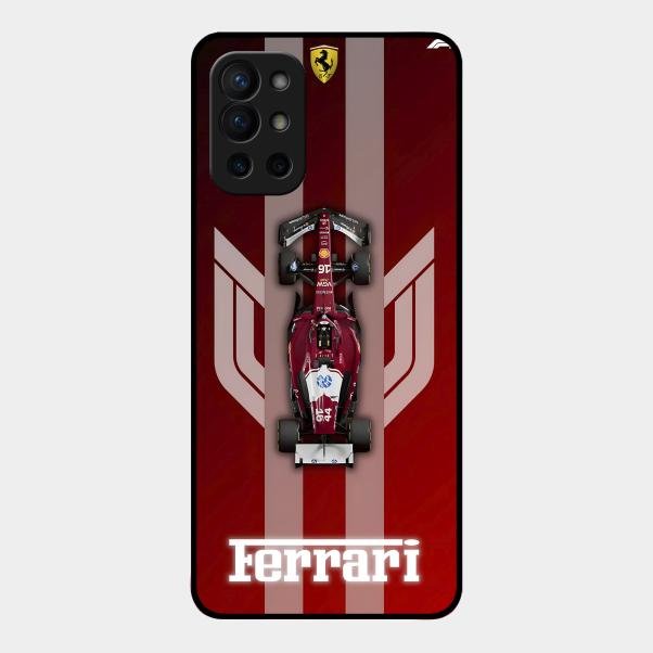 Ferrari Racing Legacy Glass Case For Oneplus 9R 5G