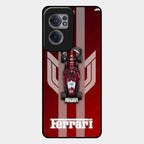 Ferrari Racing Legacy Glass Case For Oneplus Nord Ce 2 5G