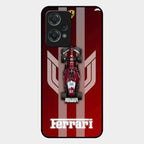 Ferrari Racing Legacy Glass Case For Oneplus Nord Ce 2 Lite 5G