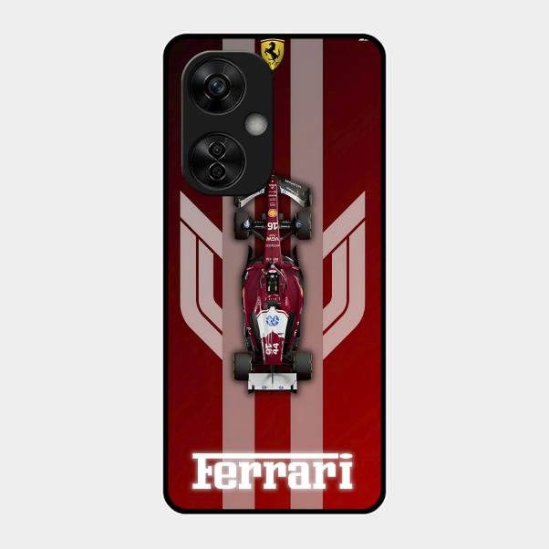 Ferrari Racing Legacy Glass Case For Oneplus Nord Ce 3 Lite 5G