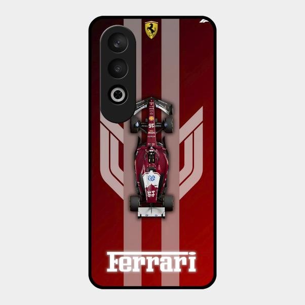 Ferrari Racing Legacy Glass Case For Oneplus Nord Ce 4 5G