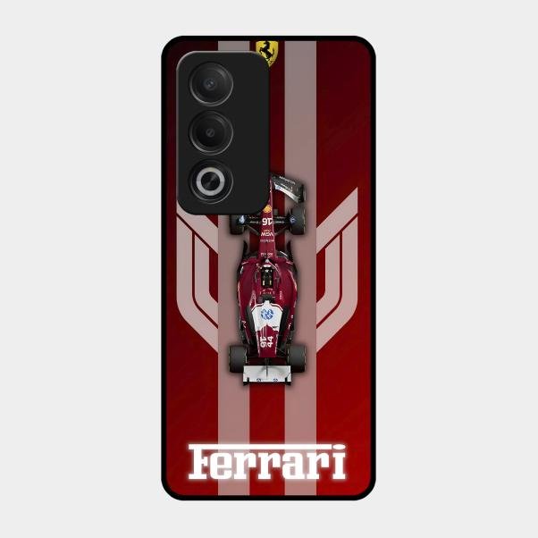 Ferrari Racing Legacy Glass Case For Oppo A3 Pro 5G