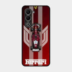 Ferrari Racing Legacy Glass Case For Oppo A5 5G