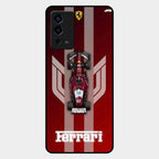 Ferrari Racing Legacy Glass Case For Oppo A55