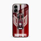 Ferrari Racing Legacy Glass Case For Oppo A6X 5G