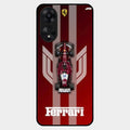 Ferrari Racing Legacy Glass Case For Oppo A78 5G