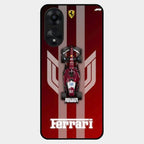 Ferrari Racing Legacy Glass Case For Oppo A78 5G
