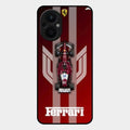 Ferrari Racing Legacy Glass Case For Oppo F21 Pro 5G