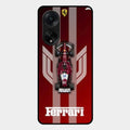 Ferrari Racing Legacy Glass Case For Oppo F23 5G