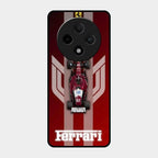 Ferrari Racing Legacy Glass Case For Oppo F27 Pro Plus 5G