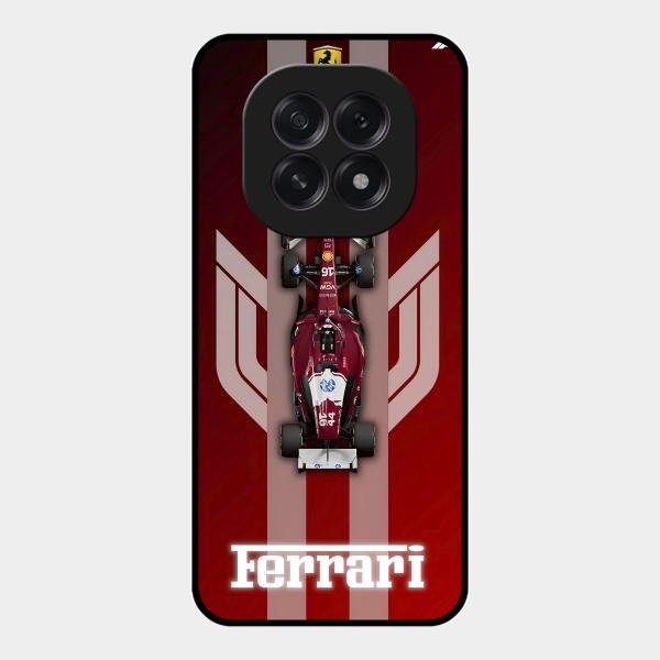 Ferrari Racing Legacy Glass Case For Oppo F29 5G