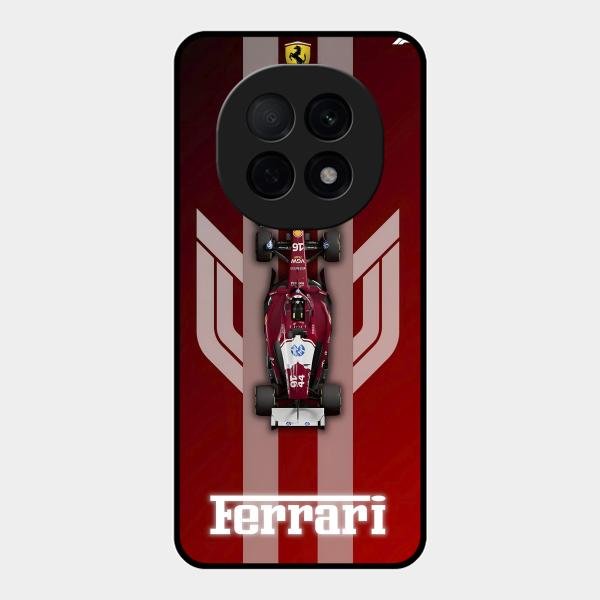 Ferrari Racing Legacy Glass Case For Oppo F29 Pro 5G