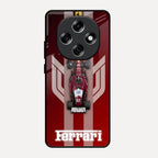 Ferrari Racing Legacy Glass Case For Oppo F31 Pro 5G