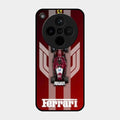 Ferrari Racing Legacy Glass Case For Oppo Find X8 5G