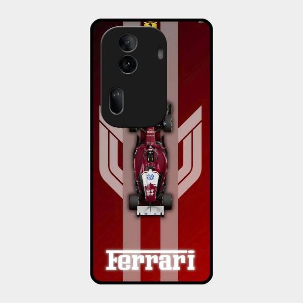 Ferrari Racing Legacy Glass Case For Oppo Reno 11 Pro 5G
