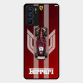 Ferrari Racing Legacy Glass Case For Oppo Reno 6 5G
