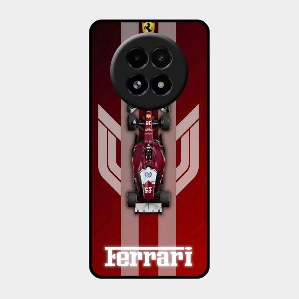 Ferrari Racing Legacy Glass Case For Realme 13 5G