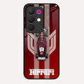 Ferrari Racing Legacy Glass Case For Realme 15X 5G