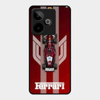 Ferrari Racing Legacy Glass Case For Realme Gt 7 5G