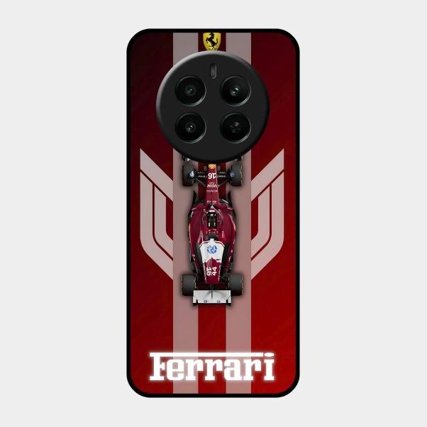 Ferrari Racing Legacy Glass Case For Realme Narzo 70 Pro 5G