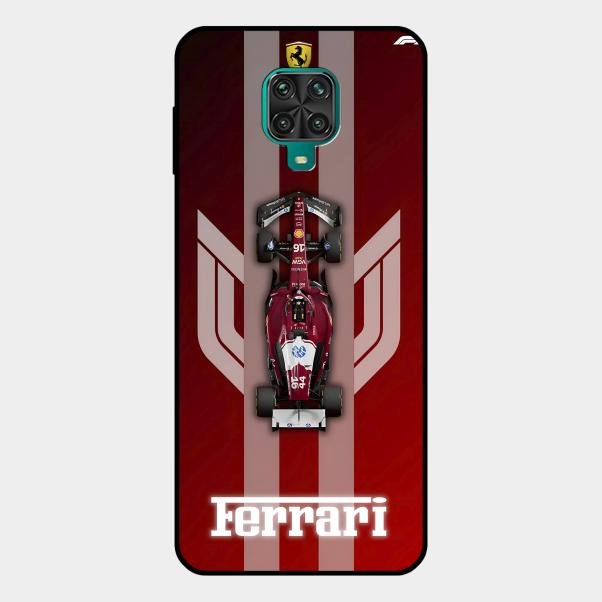 Ferrari Racing Legacy Glass Case For Redmi Note 10 Lite