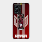 Ferrari Racing Legacy Glass Case For Redmi Note 12 4G