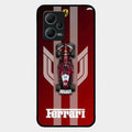 Ferrari Racing Legacy Glass Case For Redmi Note 12 5G