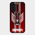 Ferrari Racing Legacy Glass Case For Samsung Galaxy A14 5G