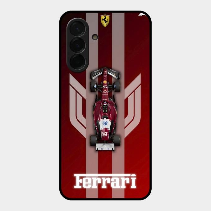 Ferrari Racing Legacy Glass Case For Samsung Galaxy A26 5G