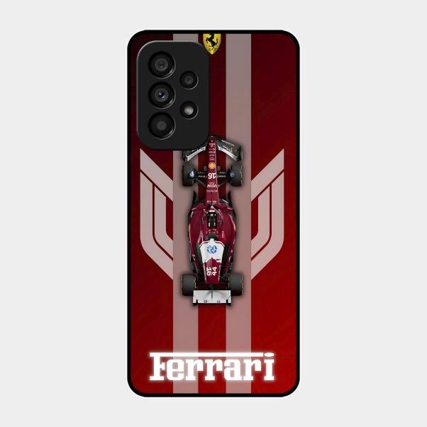 Ferrari Racing Legacy Glass Case For Samsung Galaxy A53 5G