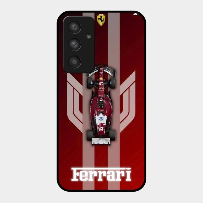 Ferrari Racing Legacy Glass Case For Samsung Galaxy A54 5G