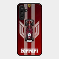 Ferrari Racing Legacy Glass Case For Samsung Galaxy F36 5G