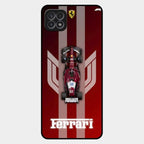 Ferrari Racing Legacy Glass Case For Samsung Galaxy F42 5G