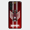 Ferrari Racing Legacy Glass Case For Samsung Galaxy M54 5G