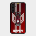 Ferrari Racing Legacy Glass Case For Samsung Galaxy M35 5G