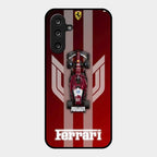Ferrari Racing Legacy Glass Case For Samsung Galaxy M55S 5G