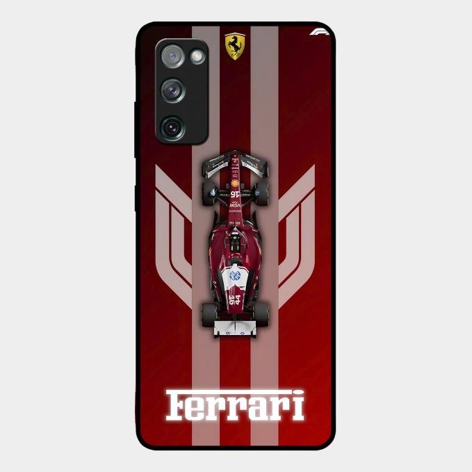 Ferrari Racing Legacy Glass Case For Samsung Galaxy S20 Fe 5G