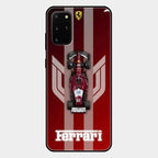 Ferrari Racing Legacy Glass Case For Samsung Galaxy S20 Plus