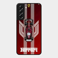 Ferrari Racing Legacy Glass Case For Samsung Galaxy S21 Fe 5G