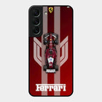 Ferrari Racing Legacy Glass Case For Samsung Galaxy S22 5G