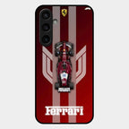 Ferrari Racing Legacy Glass Case For Samsung Galaxy S23 Fe 5G