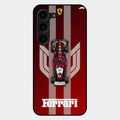 Ferrari Racing Legacy Glass Case For Samsung Galaxy S23 Plus 5G
