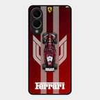 Ferrari Racing Legacy Glass Case For Samsung Galaxy S25 Edge 5G